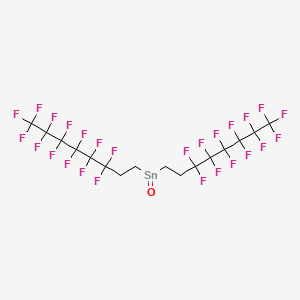molecular formula C16H8F26OSn B1611494 Bis(3,3,4,4,5,5,6,6,7,7,8,8,8-tridecafluorooctyl)tin oxide CAS No. 324063-66-3