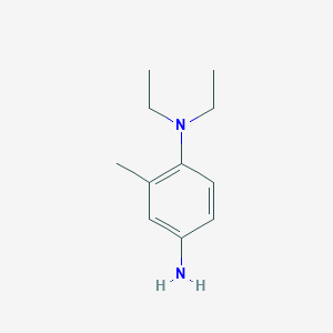 molecular formula C11H18N2 B1611497 N1,N1-Diethyl-2-methylbenzene-1,4-diamine CAS No. 2628-71-9