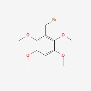 molecular formula C11H15BrO4 B1611505 3-(Bromomethyl)-1,2,4,5-tetramethoxybenzene CAS No. 86489-89-6