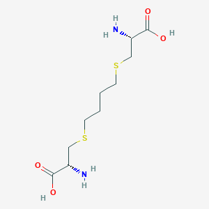 molecular formula C10H20N2O4S2 B1611506 S,S-Butanediyldi-L-cysteine CAS No. 50727-80-5