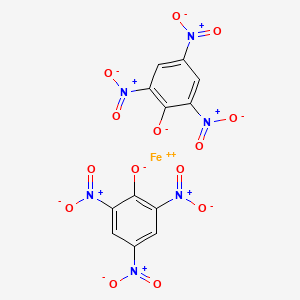 molecular formula C12H4FeN6O14 B1611519 Ferrous picrate CAS No. 14866-25-2