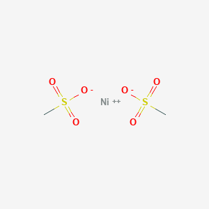 molecular formula C2H6NiO6S2 B1611521 Nickel methanesulfonate CAS No. 55136-38-4