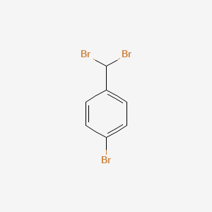 molecular formula C7H5Br3 B1611536 1-Bromo-4-(dibromomethyl)benzene CAS No. 62247-77-2
