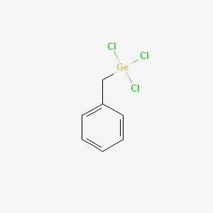 molecular formula C7H7Cl3Ge B1611539 Benzyltrichlorogermane CAS No. 6181-21-1