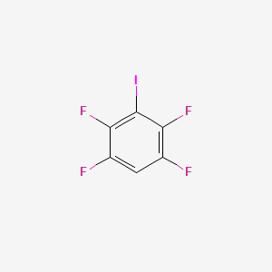 molecular formula C6HF4I B1611540 1,2,4,5-Tetrafluoro-3-iodobenzene CAS No. 5243-24-3
