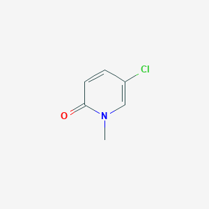 molecular formula C6H6ClNO B1611544 5-氯-1-甲基吡啶-2-酮 CAS No. 4214-78-2