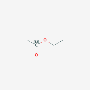 molecular formula C4H8O2 B1611545 Ethyl acetate-1-13C CAS No. 3424-59-7