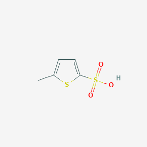 molecular formula C5H6O3S2 B1611546 5-Methylthiophene-2-sulfonic acid CAS No. 73348-45-5