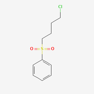 molecular formula C10H13ClO2S B1611551 ((4-Chlorobutyl)sulfonyl)benzene CAS No. 33451-35-3