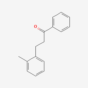 molecular formula C16H16O B1611568 3-(2-Methylphenyl)propiophenone CAS No. 84839-91-8