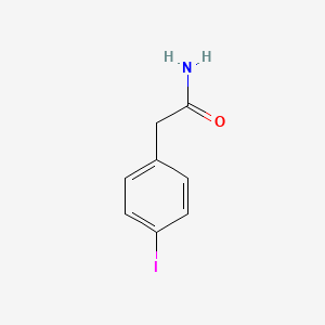 molecular formula C8H8INO B1611575 2-(4-Iodophenyl)acetamide CAS No. 84863-81-0