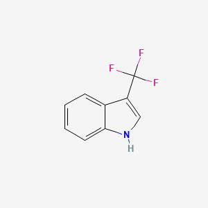 molecular formula C9H6F3N B1611581 3-(三氟甲基)-1H-吲哚 CAS No. 51310-55-5