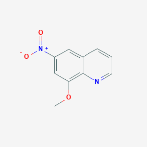 molecular formula C10H8N2O3 B1611584 8-Methoxy-6-nitroquinoline CAS No. 80912-11-4