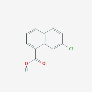 molecular formula C11H7ClO2 B1611588 7-Chloronaphthalene-1-carboxylic acid CAS No. 58926-30-0