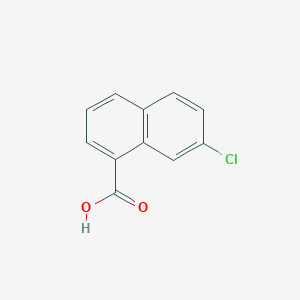 molecular formula C11H7ClO2 B1611588 7-Chloro-1-naphthoic acid CAS No. 58926-30-0