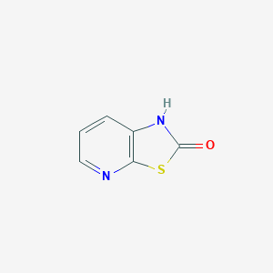 molecular formula C6H4N2OS B1611590 Thiazolo[5,4-b]pyridin-2(1H)-one CAS No. 90180-85-1