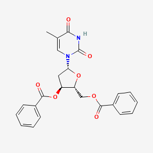 molecular formula C24H22N2O7 B1611595 Thymidine 3',5'-dibenzoate CAS No. 35898-30-7