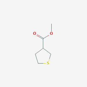 molecular formula C6H10O2S B1611597 Methyl thiolane-3-carboxylate CAS No. 61541-28-4