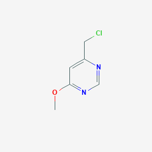molecular formula C6H7ClN2O B1611602 4-(Chloromethyl)-6-methoxypyrimidine CAS No. 94170-63-5