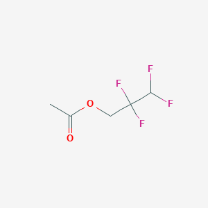 molecular formula C5H6F4O2 B1611605 2,2,3,3-Tetrafluoropropyl acetate CAS No. 681-58-3
