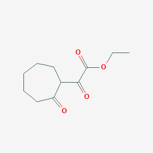 Ethyl 2-oxo-2-(2-oxocycloheptyl)acetate