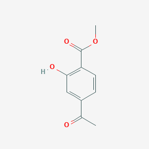 molecular formula C10H10O4 B1611616 Methyl 4-acetyl-2-hydroxybenzoate CAS No. 27475-11-2