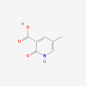 molecular formula C7H7NO3 B1611625 2-HYDROXY-5-METHYLNICOTINIC ACID CAS No. 38076-77-6