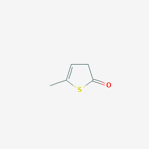 molecular formula C5H6OS B1611626 5-Methylthiophen-2(3H)-one CAS No. 930-64-3