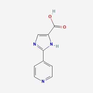 2-(Pyridin-4-yl)-1H-imidazole-5-carboxylic acid