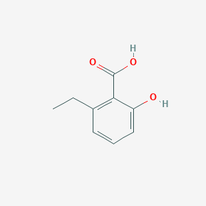 molecular formula C9H10O3 B1611632 2-Ethyl-6-hydroxybenzoic acid CAS No. 59681-42-4