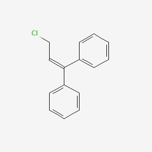 molecular formula C15H13Cl B1611634 3-Chloro-1,1-diphenylpropene CAS No. 24626-27-5