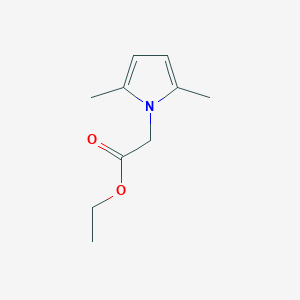 molecular formula C10H15NO2 B1611635 Ethyl 2,5-dimethylpyrrole-1-acetate CAS No. 5044-21-3