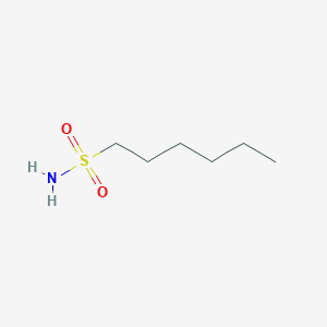 molecular formula C6H15NO2S B1611664 1-Hexanesulfonamide CAS No. 3144-11-4