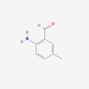 molecular formula C8H9NO B1611670 2-Amino-5-methylbenzaldehyde CAS No. 109467-00-7