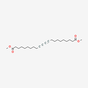 molecular formula C24H38O4 B1611671 Dimethyl docosa-10,12-diynedioate CAS No. 24567-41-7
