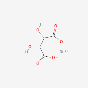 molecular formula C4H4NiO6 B1611676 2,3-Dihydroxybutanedioate;nickel(2+) CAS No. 52022-10-3