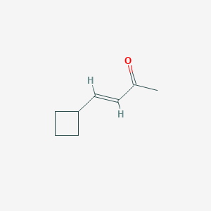 molecular formula C8H12O B1611677 4-Cyclobutylbut-3-en-2-one CAS No. 98602-42-7
