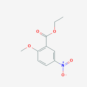 molecular formula C10H11NO5 B1611678 2-甲氧基-5-硝基苯甲酸乙酯 CAS No. 90923-08-3