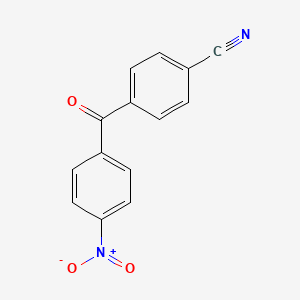 molecular formula C14H8N2O3 B1611682 4-Cyano-4'-nitrobenzophenone CAS No. 68271-77-2