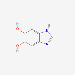 molecular formula C7H6N2O2 B1611686 1H-Benzimidazole-5,6-diol CAS No. 102169-73-3
