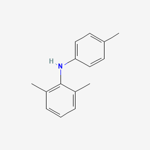 molecular formula C15H17N B1611687 2,6-Dimethyl-N-(p-tolyl)aniline CAS No. 24542-61-8