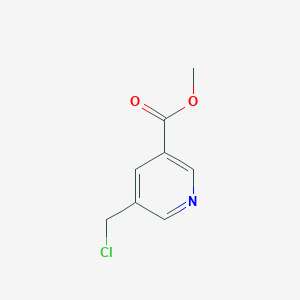 molecular formula C8H8ClNO2 B1611688 Methyl 5-(chloromethyl)nicotinate CAS No. 562074-61-7