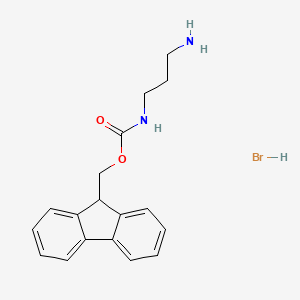 molecular formula C18H21BrN2O2 B1611703 N-Fmoc-1,3-propanediamine hydrobromide CAS No. 352351-59-8