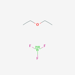 molecular formula C4H10BF3O B1611704 Ethoxyethane;trifluoro(10B)borane CAS No. 312619-25-3