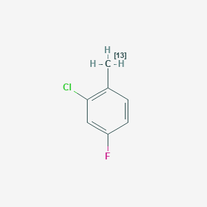 2-Chloro-4-fluorotoluene-alpha-13C