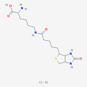 molecular formula C16H29ClN4O4S B1611715 Biocytin hydrochloride CAS No. 98930-70-2