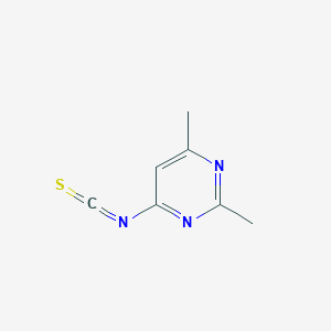 molecular formula C7H7N3S B1611732 4-Isothiocyanato-2,6-dimethylpyrimidine CAS No. 928714-57-2