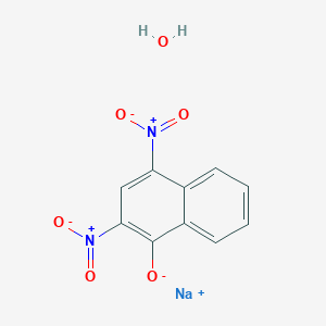 molecular formula C10H7N2NaO6 B1611736 Martius Yellow sodium monohydrate CAS No. 304655-86-5