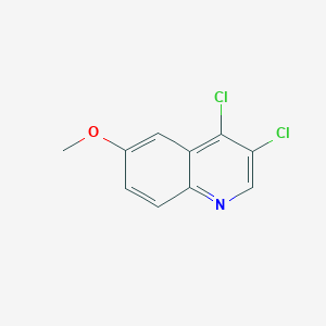 molecular formula C10H7Cl2NO B1611738 3,4-Dichloro-6-methoxyquinoline CAS No. 927800-57-5