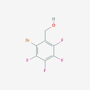 molecular formula C7H3BrF4O B1611739 2-溴-3,4,5,6-四氟苄醇 CAS No. 292621-47-7